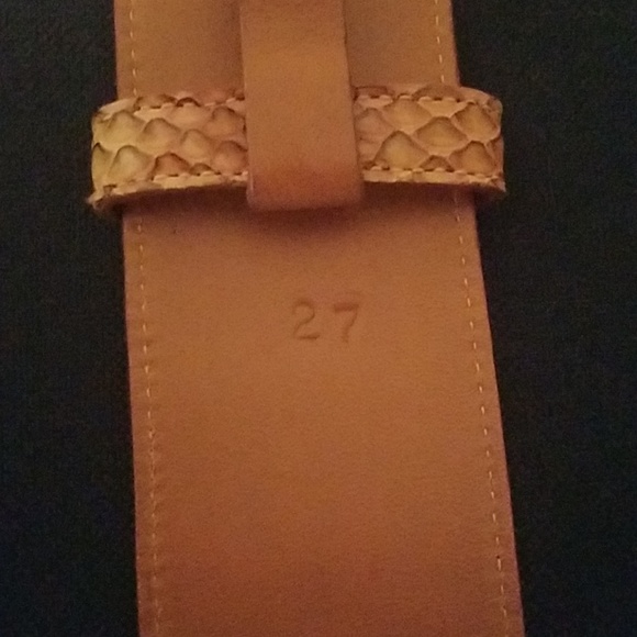 Genuine Python belt - Picture 4 of 5